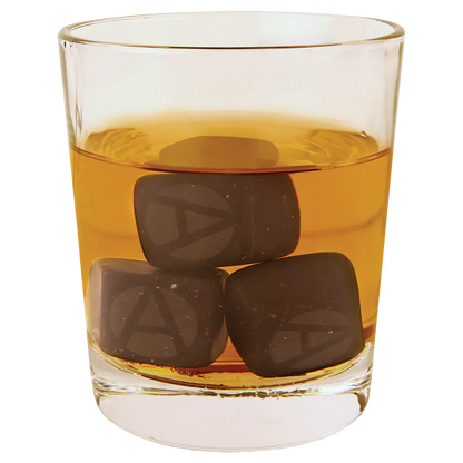 1" x 1" 9-Piece Whiskey Stone Set