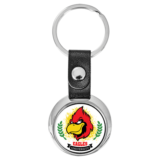 Sublimatable Keychain with White Insert