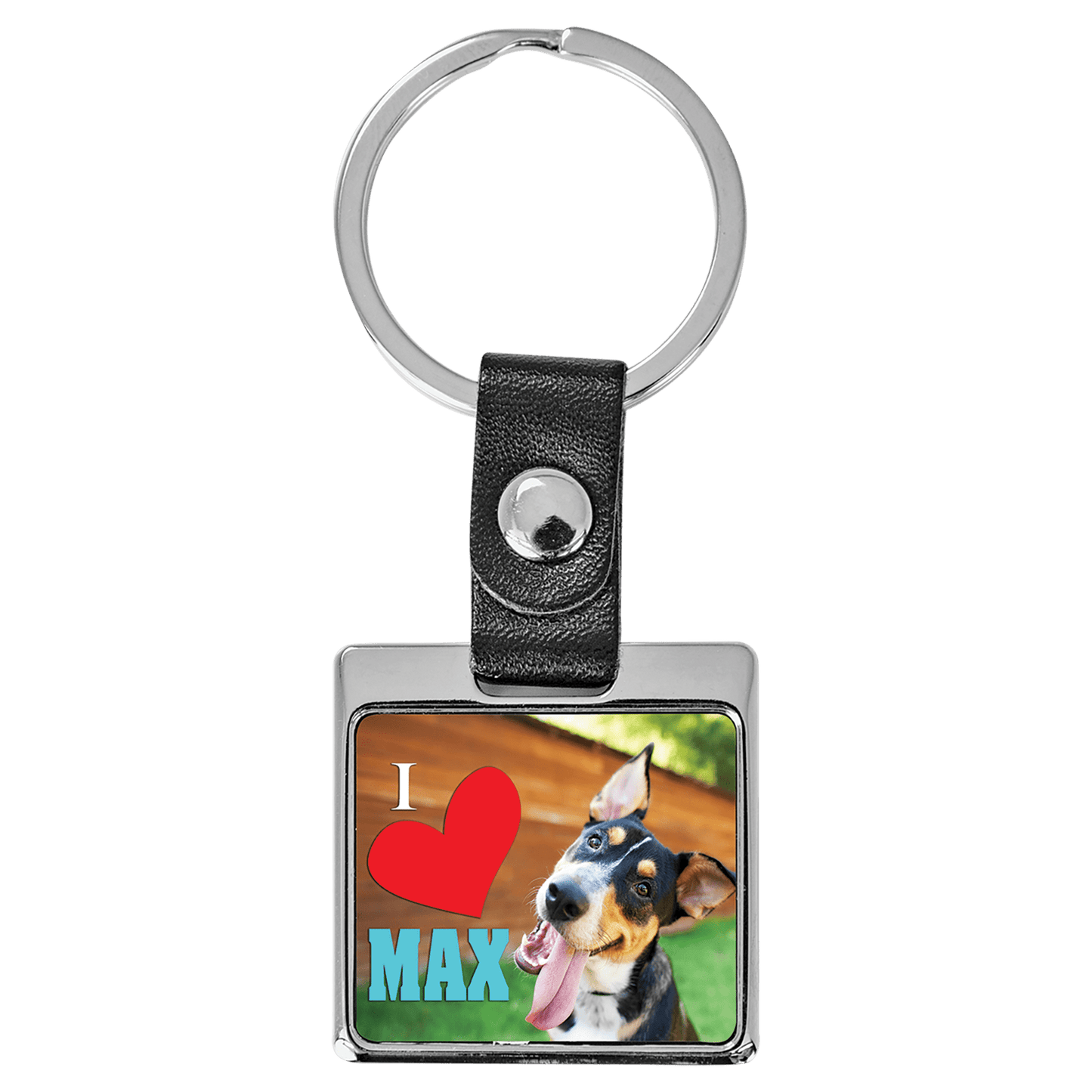 Sublimatable Keychain with White Insert
