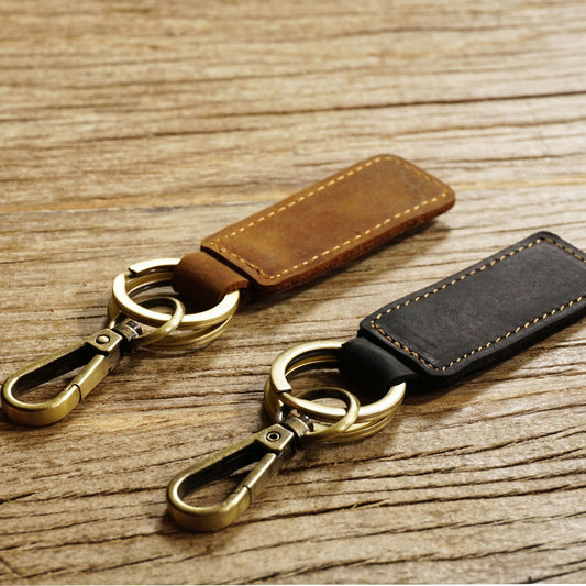 Personalkized Leather Keychain