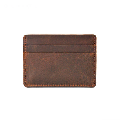 Genuine Leather Card Holder Wallet