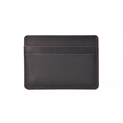 Genuine Leather Card Holder Wallet