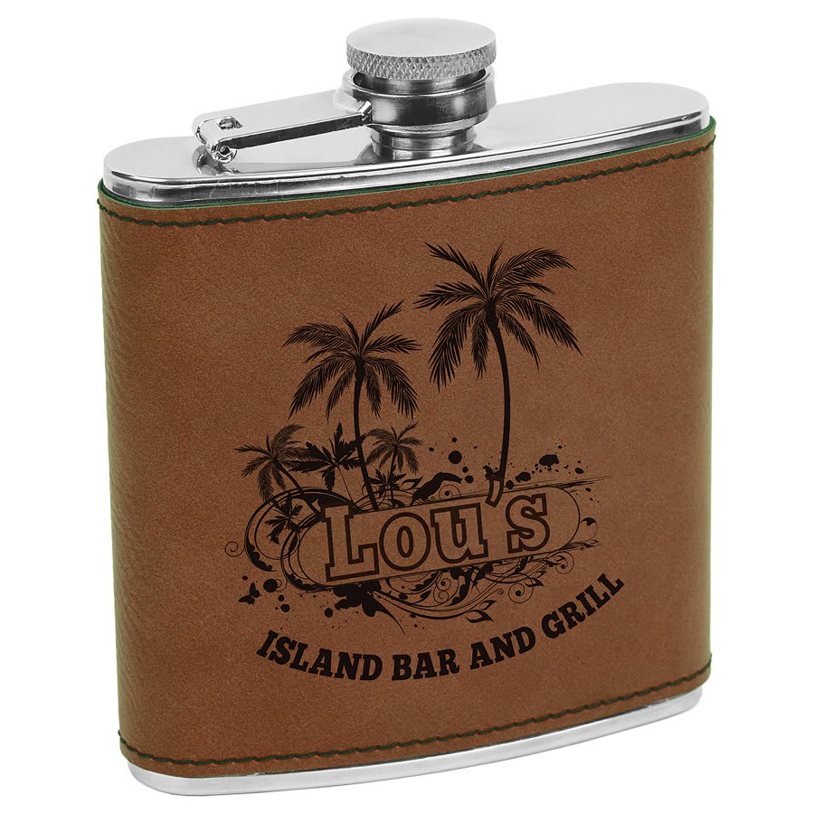 6oz. Stainless Steel Flask