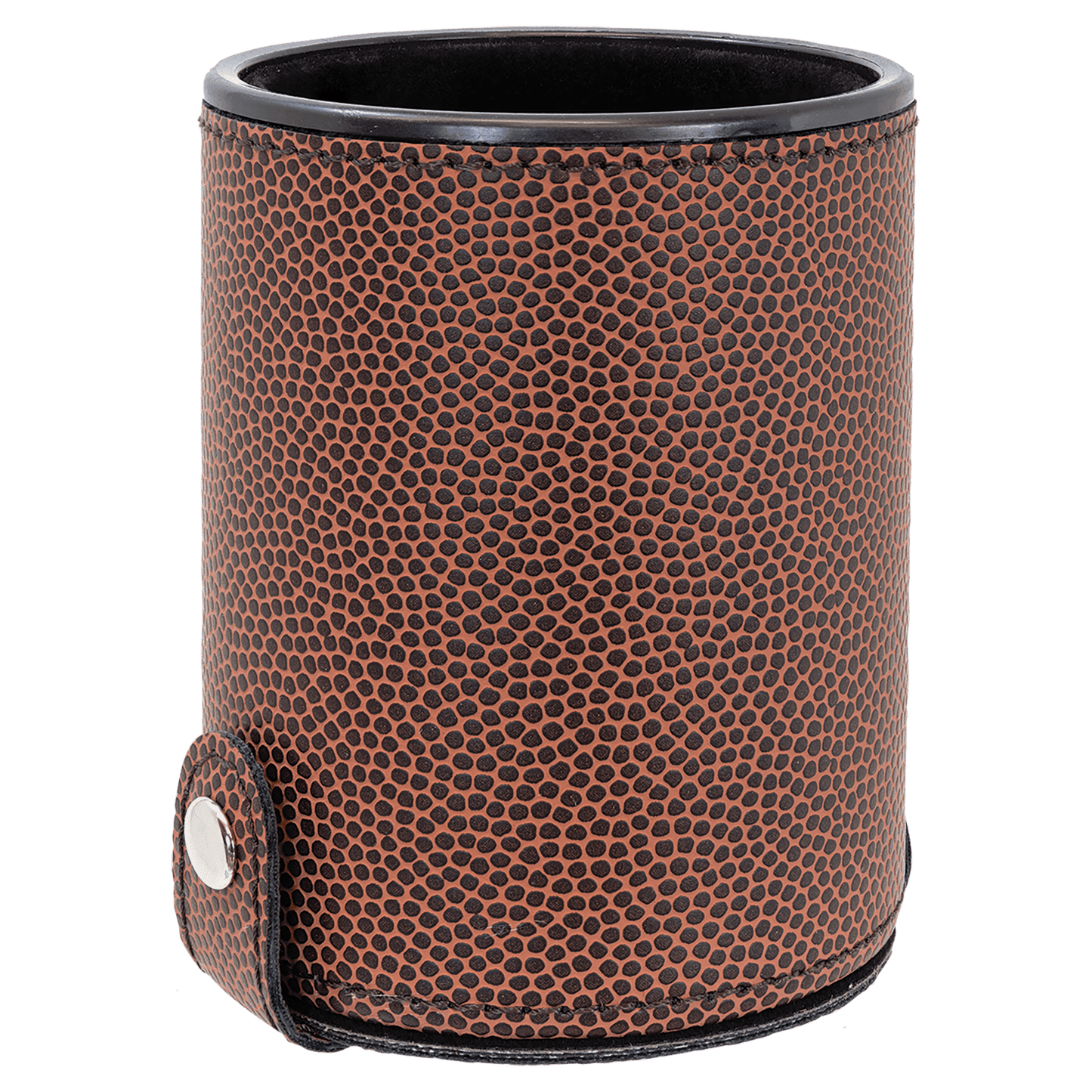 Laserable Leatherette Dice Cup with 5 Dice