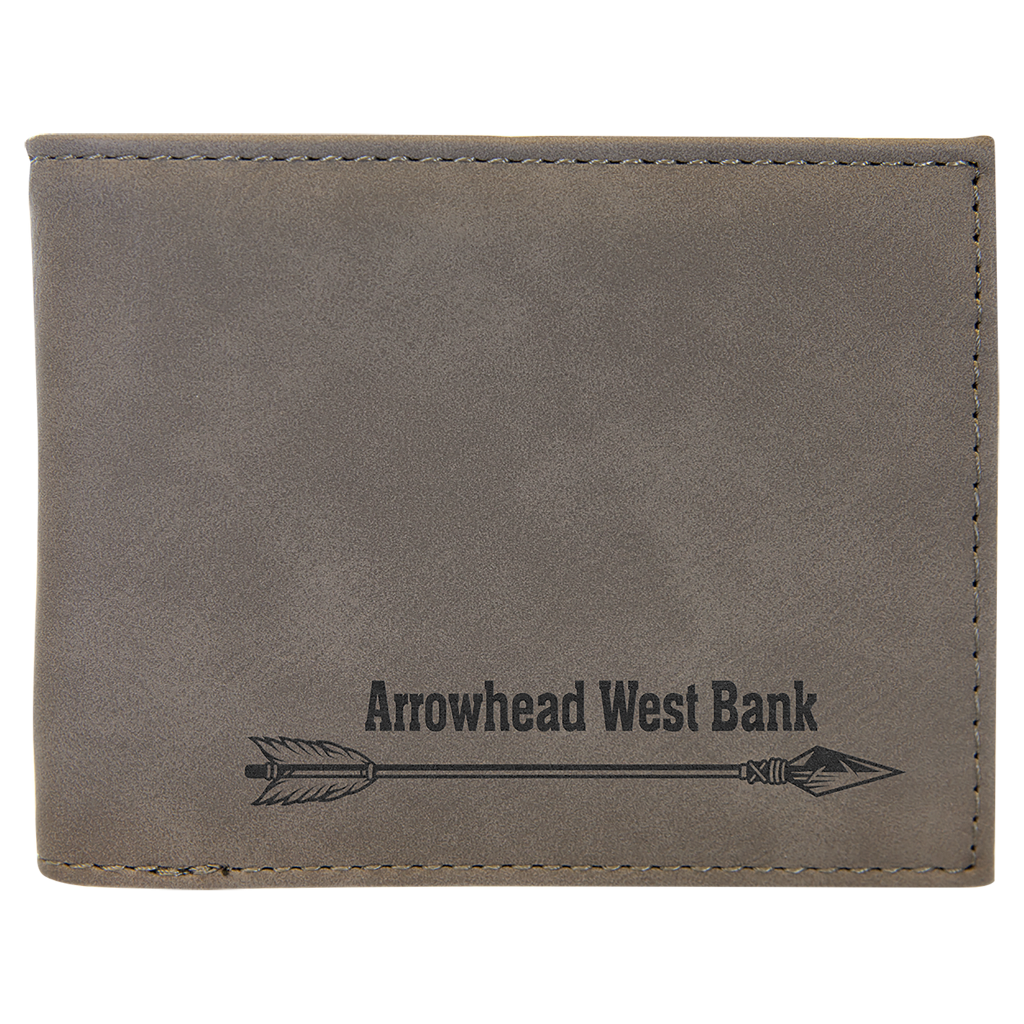 Laserable Leatherette Bifold Wallet