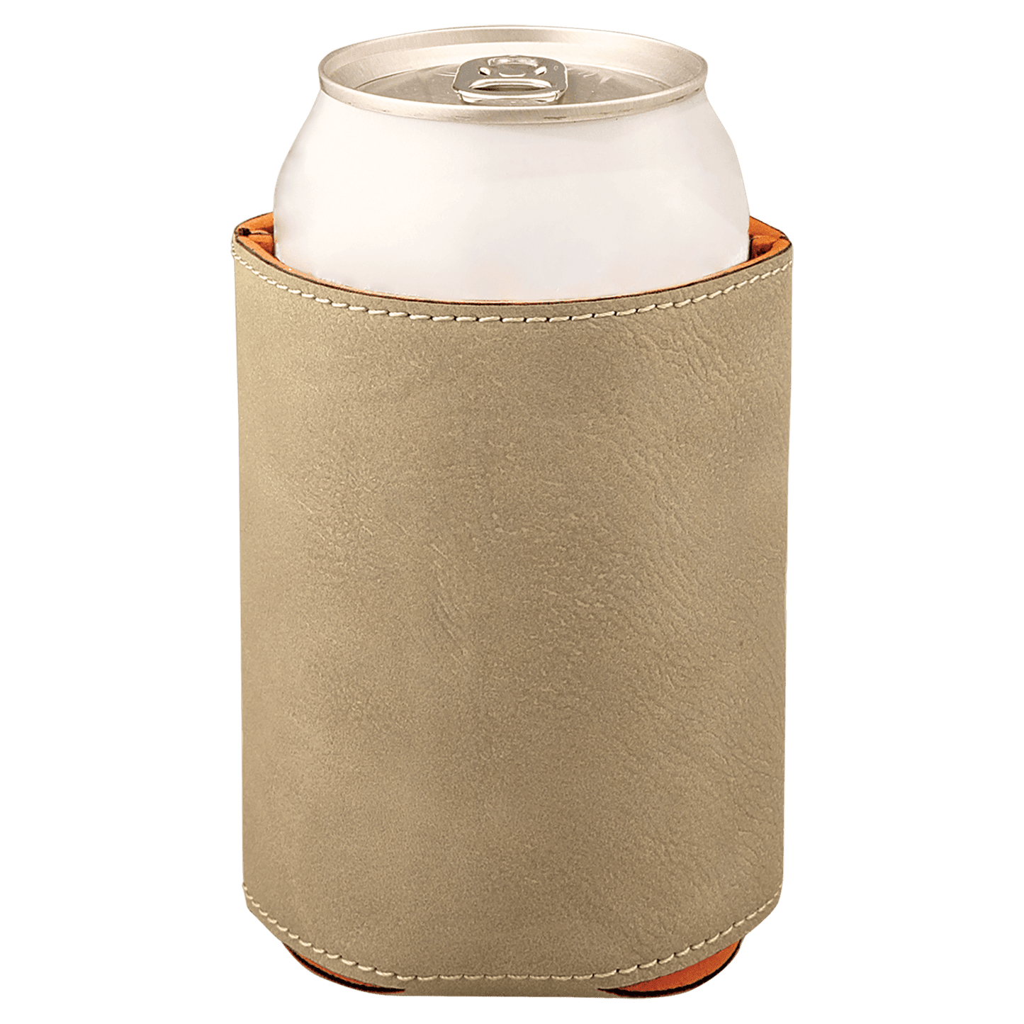 3 3/4" Laserable Leatherette Beverage Holder