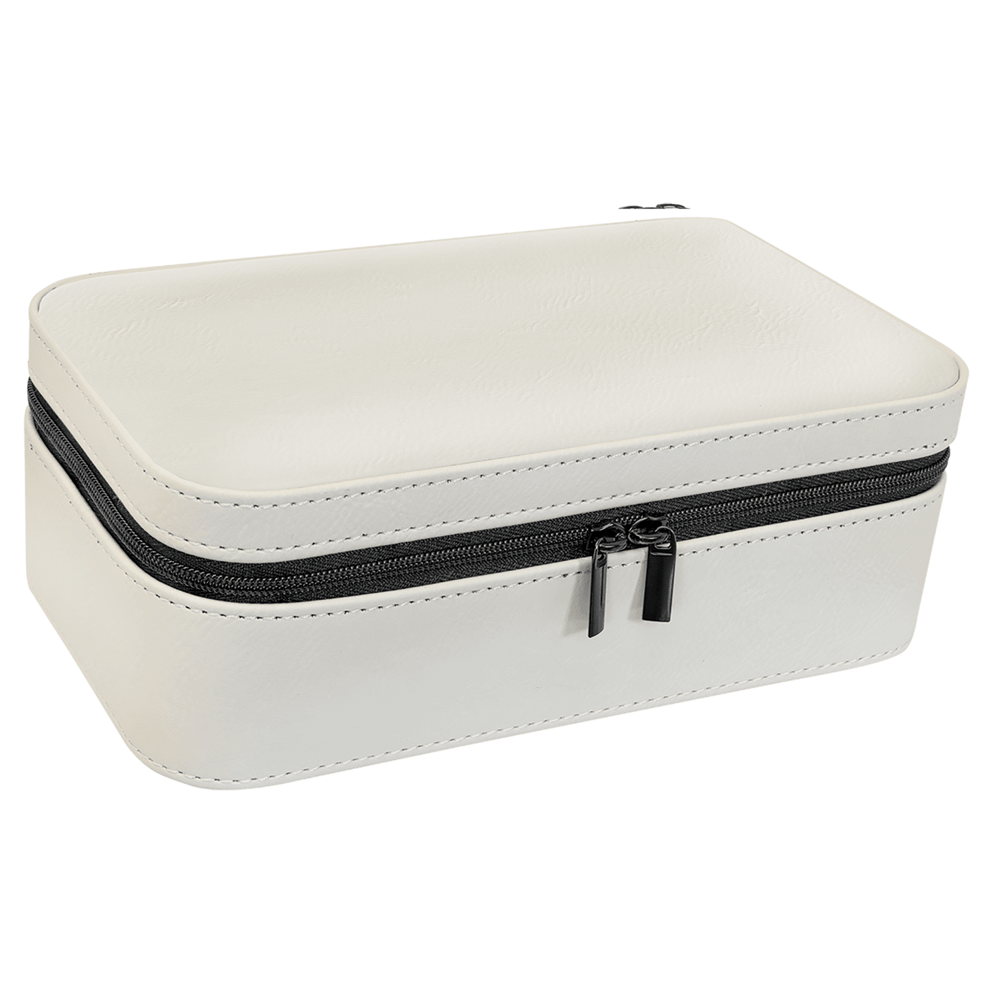 7 1/2" X 4 1/2" Laserable Leatherette Jewelry Box