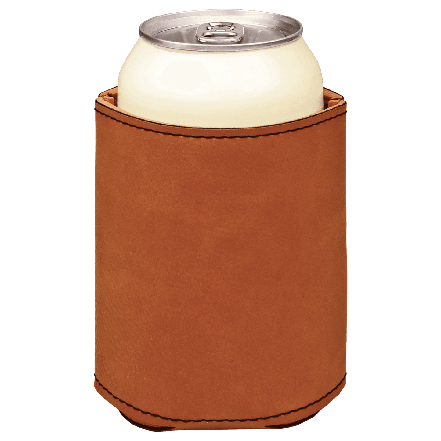 3 3/4" Laserable Leatherette Beverage Holder