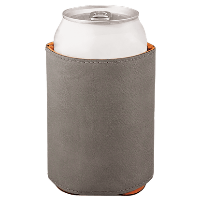 3 3/4" Laserable Leatherette Beverage Holder