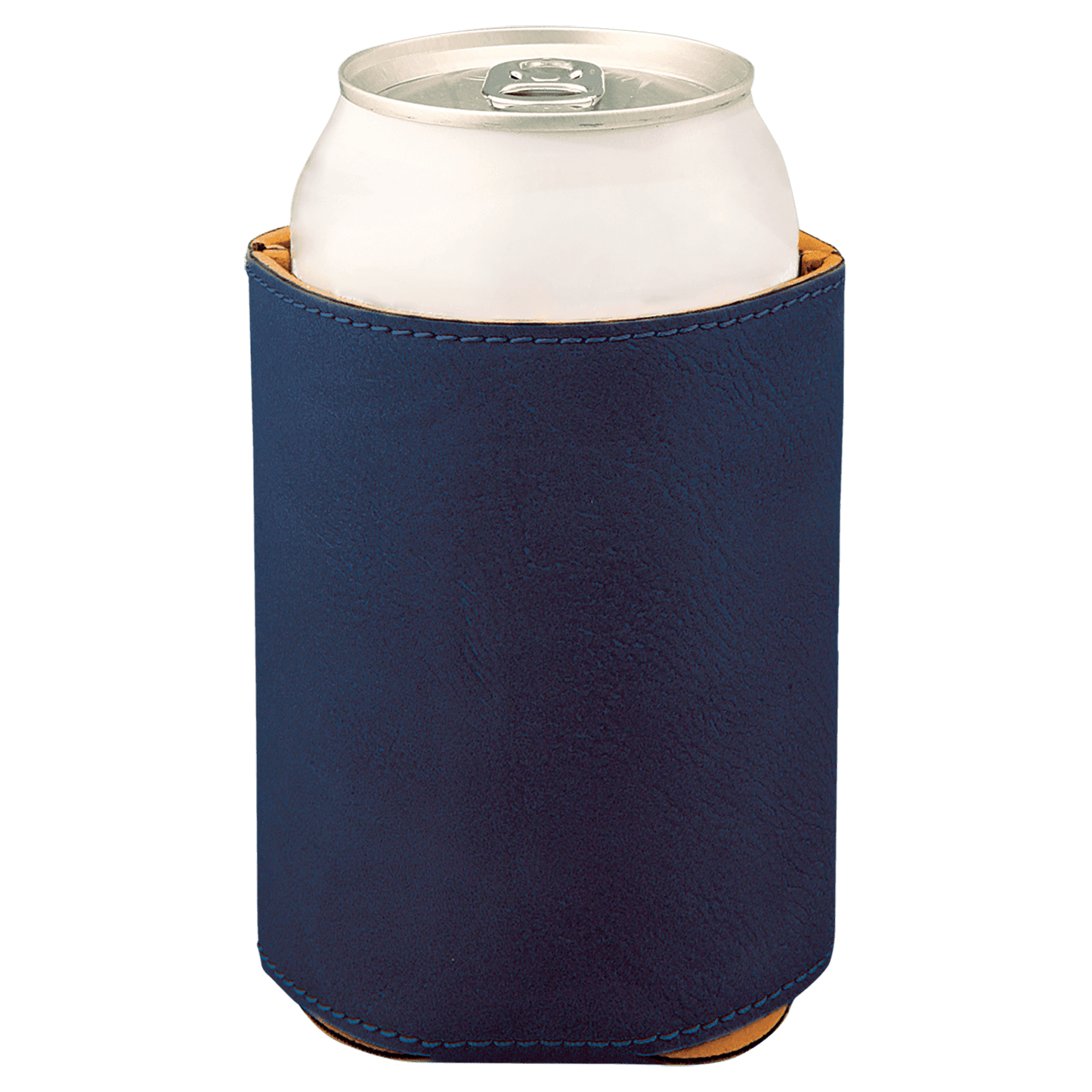 3 3/4" Laserable Leatherette Beverage Holder