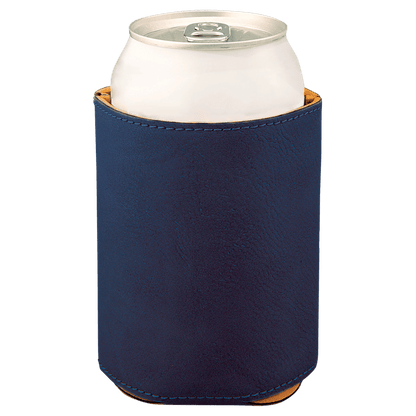 3 3/4" Laserable Leatherette Beverage Holder