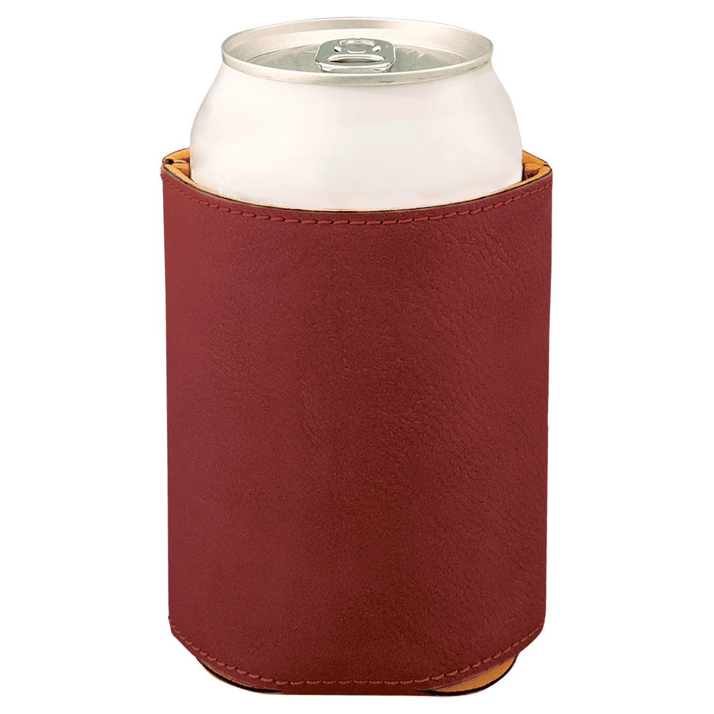 3 3/4" Laserable Leatherette Beverage Holder