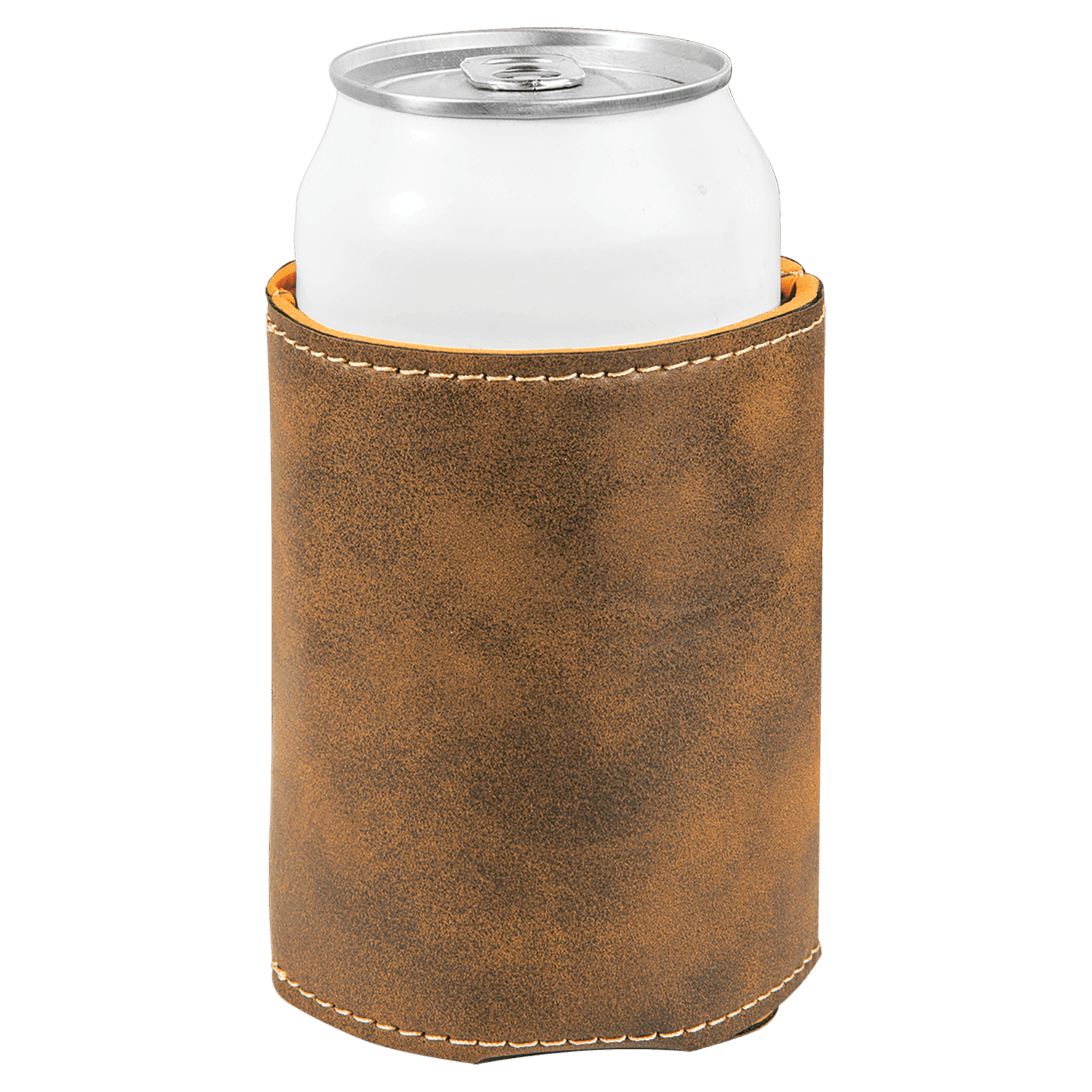 3 3/4" Laserable Leatherette Beverage Holder