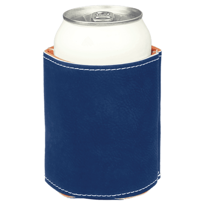 3 3/4" Laserable Leatherette Beverage Holder