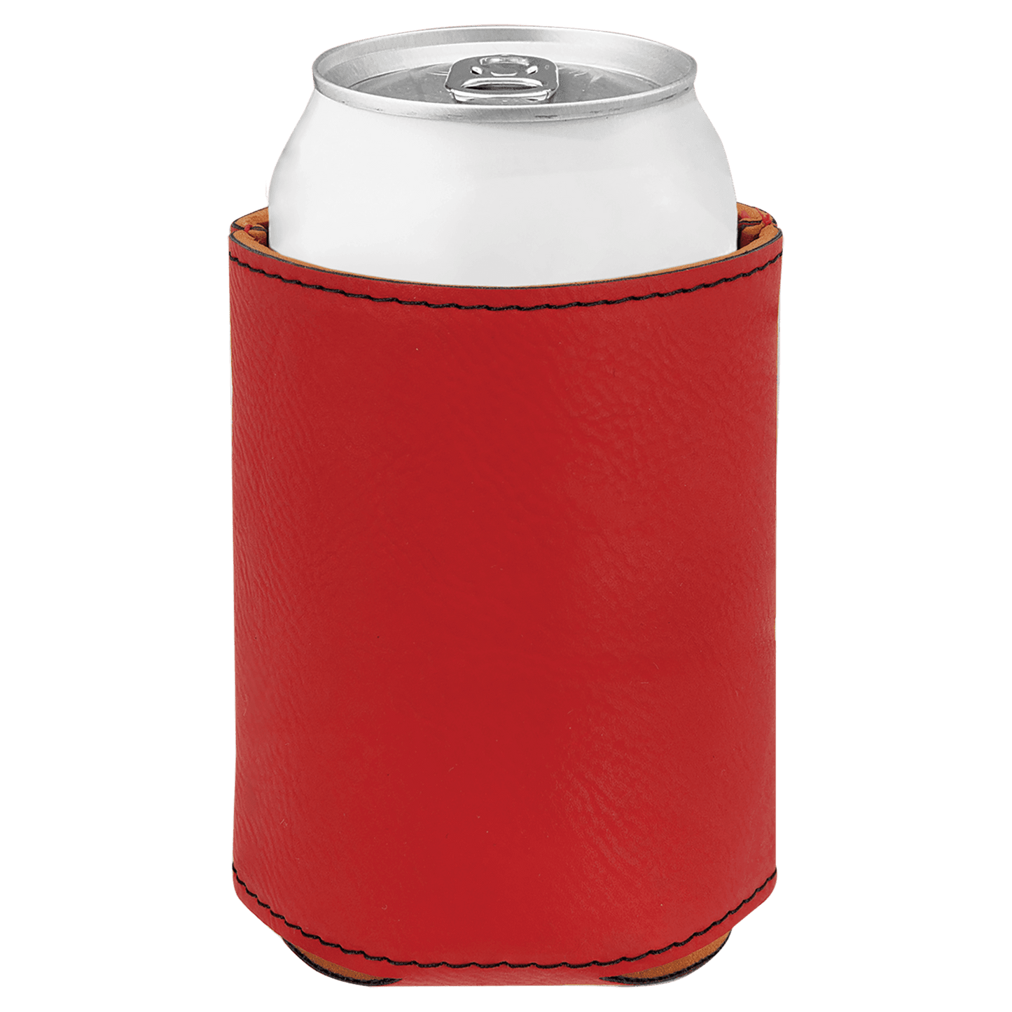 3 3/4" Laserable Leatherette Beverage Holder