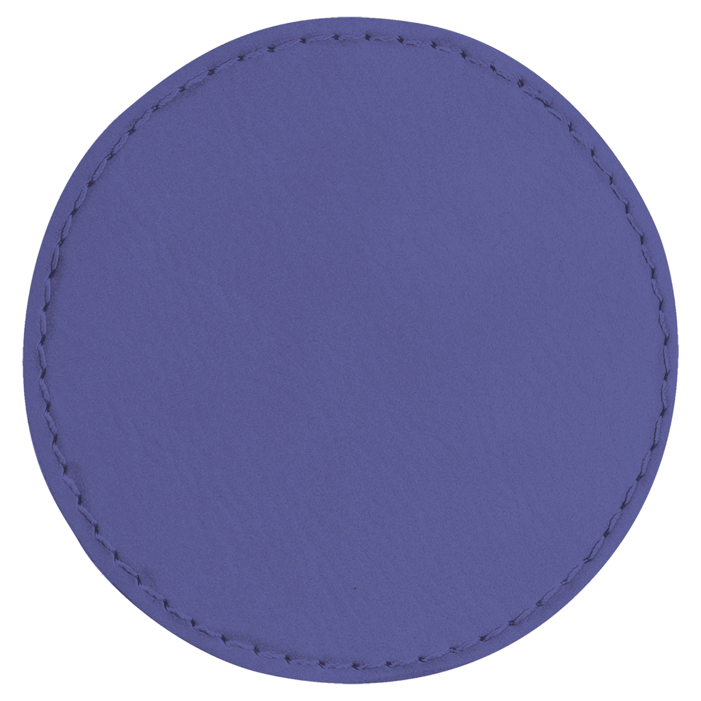 Round Laserable Leatherette Patch with Adhesive (3" Round or 2 1/2" Round)