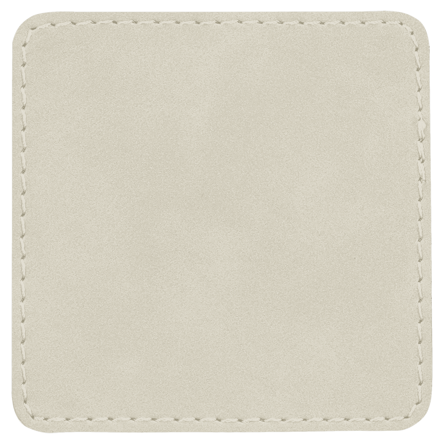 Square Laserable Leatherette Patch with Adhesive (2 1/2" square  or 3" square)