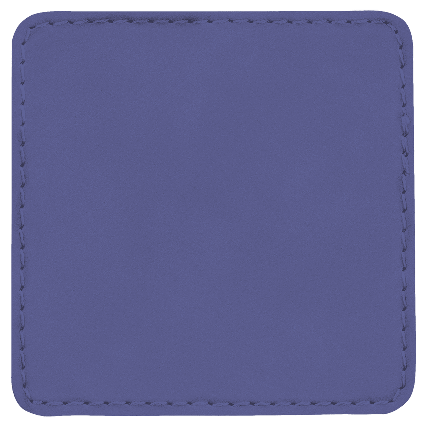Square Laserable Leatherette Patch with Adhesive (2 1/2" square  or 3" square)